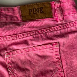 Pink Denim Shorts (Size 4)